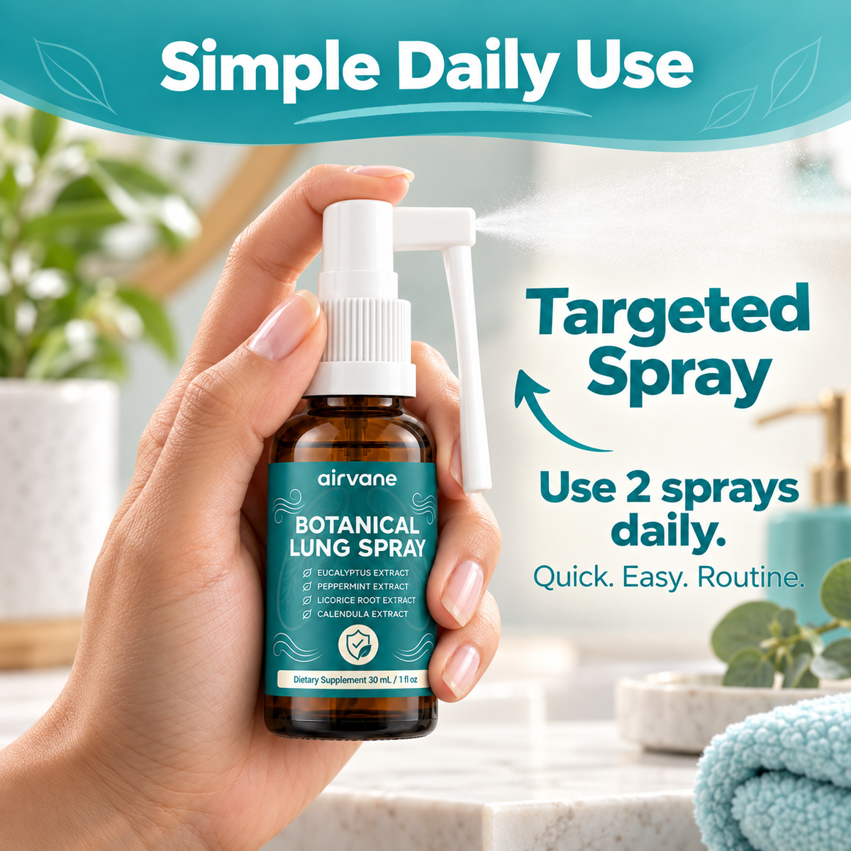 AIRVANE ClearLung™ Botanical Spray