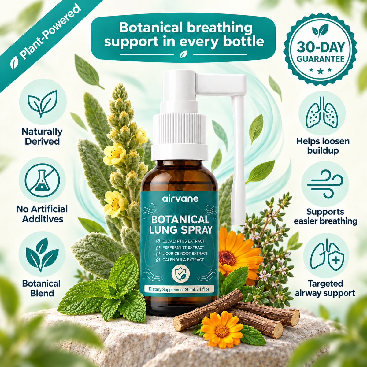 AIRVANE ClearLung™ Botanical Spray